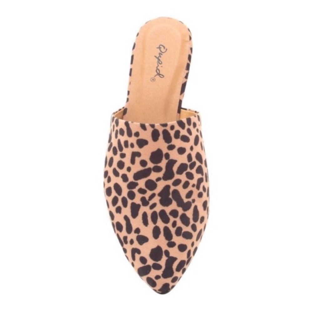 😍restock! Tan leopard mule slide flats - Picture 7 of 8